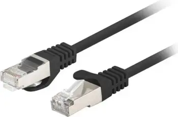 Kabllo rrjeti Lanberg Patchcord, CAT.6 FTP, 2m, paketim 10 copë, i zi