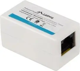 Adapter rrjeti Lanberg AD-RJ45-RJ45-OU5, RJ45 x2, Cat.5e, i bardhë