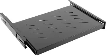 Raft rrëshqitës për gardërobë Lanberg, 19", 600mm, i zi