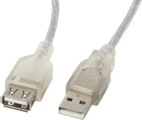 Kabllo Lanberg, USB A / USB B, 1.8 m, e tejdukshme - 1