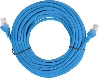 Kabllo rrjeti Lanberg, kat.5, 10m, e kaltër - 1