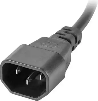 Kabllo vazhduese Lanberg, 2m, 7 porte, i zi