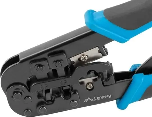 Mjet shtrëngues kabllor Lanberg NT-0201, i zi/kaltër - 2