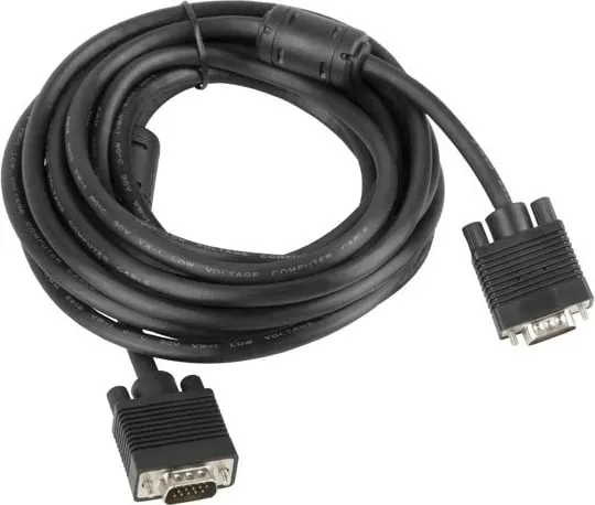 Kabllo VGA-VGA Lanberg CA-VGAC-10CC-0050-B, 5m, e zezë - 2