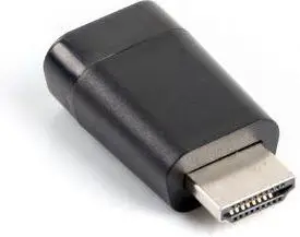 Përshtatës AV Lanberg (AD-0016-BK), HDMI në D-Sub (VGA), i zi