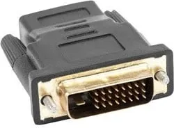 Reduktues HDMI në DVI-D, Lanberg AD-0010-BK, i zi - 2