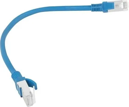 Kabllo rrjeti Lanberg Patchcord CAT 6 UTP, 0.25m, paketim 10 copë, blu - 2