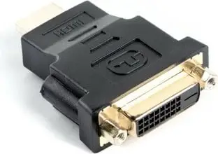 Përshtatës Landerg HDMI(M)->DVI-D(F)(24+5) SINGLE LINK ADAPTER, i zi