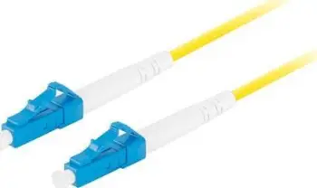Kabllo fibër optike Lanberg FOPC SM LC LC, 10m, 3.0mm LSZH, e verdhë