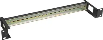 Shinë montuese LANBERG DIN TS-35 1U 19 inç, e zezë