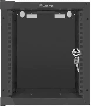 Kabinet serveri LANBERG WALL-MOUNTED RACK,10" , e zezë - 2