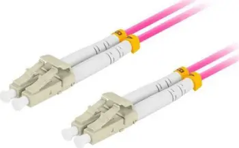 Kabllo optike Lanberg LC LC, patchcord multimode OM4 50/125, 1m, LSZH, vjollcë