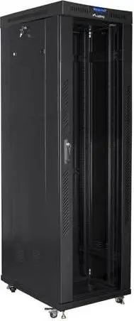 Kabinet rrjeti Lanberg Rack Standing 19" 42U, 600x1000, i zi