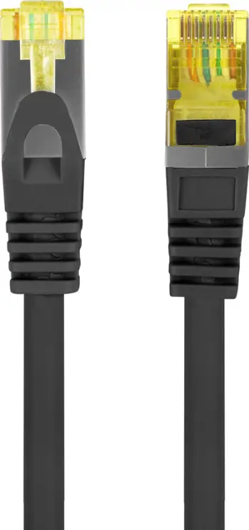 Kabllo rrjeti Lanberg Patchcord Cat.6a S FTP LSZH, 1.5m, i zi