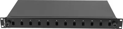 Panel optik Lanberg, 12x SC simplex, 12x LC duplex, rack 19" 1U, i zi - 2