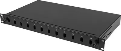 Panel optik Lanberg, 12x SC simplex, 12x LC duplex, rack 19" 1U, i zi - 3