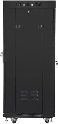 Kasë RACK Lanberg FF01-6627-12BL, 27U, 600x600mm, e zezë - 4