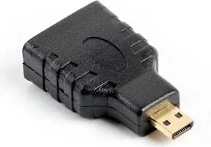 Përshtatës Lanberg AD-0015-BK, Micro HDMI, i zi - 2