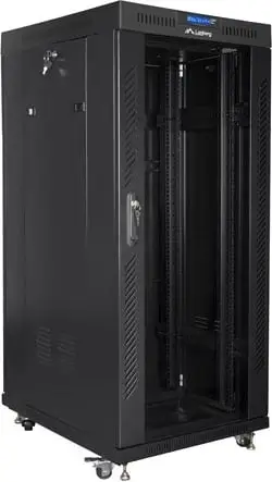 Kasë, LANBERG FF01-6827-12BL, 19" RACK, 27U, e zeze