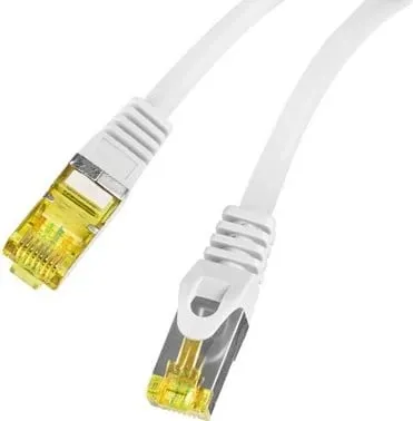Patchcord LANBERG CAT.6A S/FTP LSZH CU 10M, Gri - 1