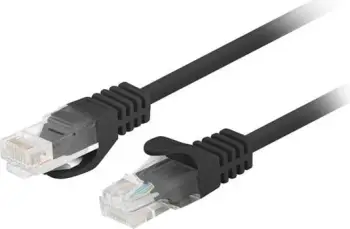 Kabllo rrjeti Lanberg PATCHCORD CAT 6 UTP, 2m, set 10 copë, e zezë
