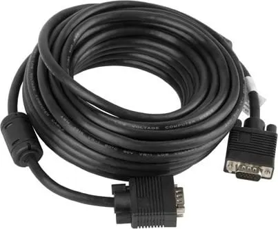 Kabllo VGA Lanberg CA-VGAC-10CC-0100-B, 10 m, e zezë - 2
