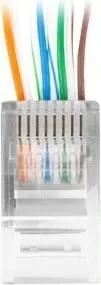 Konektorët rrjetorë RJ45 8P8C LANBERG, 100 copë, kat.5e - 3