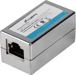 Ndryshues gjinie për kabëll Lanberg, RJ-45 në RJ-45, Argjendtë