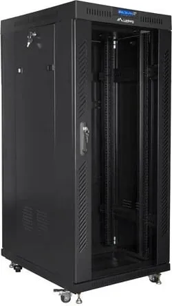 Dollap për pajisje Lanberg Rack 19 "27U (FF01-8027-12BL) - 3