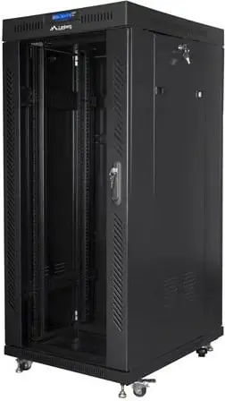 Dollap për pajisje Lanberg Rack 19 "27U (FF01-8027-12BL)