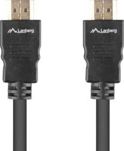 Kabllo HDMI Lanberg, 1 m, e zezë (CA-HDMI-15CC-0010-BK) - 1