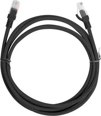Kabllo rrjeti Lanberg Patchcord Cat.5e UTP, 2m, e zezë - 2