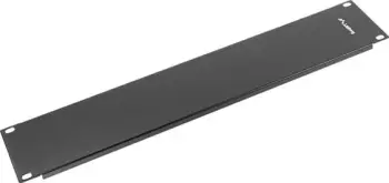 Mbulesë Lanberg për kabinetet 19", 2U, e zezë (modeli AK-1402-B)