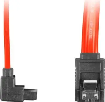 Kabllo Lanberg Sata III, 0.3 m, e kuqe