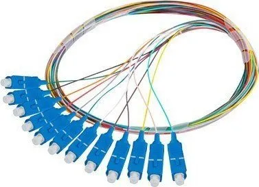 Set pigtail fibër optike Lanberg SM SC UPC G657A1, 12x2m, multicolor - 2