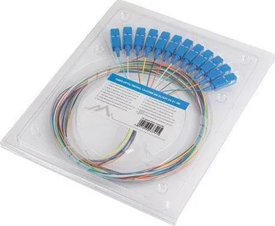 Set pigtail fibër optike Lanberg SM SC UPC G657A1, 12x2m, multicolor - 3