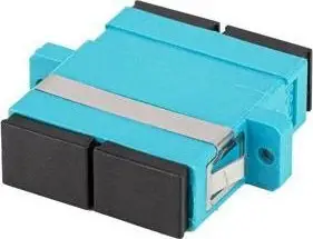 Adapter fije optike Lanberg SC UPC, Duplex MM OM3, turkeze