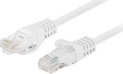 Kabllo rrjeti Lanberg Patchcord CAT 5E UTP, 0.25m, set 10 copë, e bardhë - 1