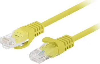 Kabllo rrjeti Lanberg Patchcord CAT.5e UTP, 7.5m, e verdhë