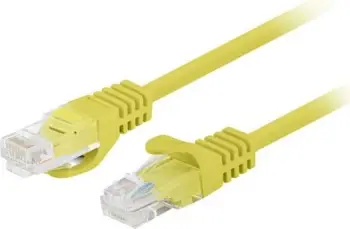 Kabllo rrjeti Lanberg Patchcord CAT6 UTP, 3m, set 10 copë, e verdhë