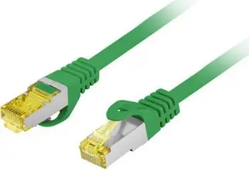 Kabllo rrjeti Lanberg PATCHCORD CAT.6A, S/FTP, 1m, LSZH, e gjelbër