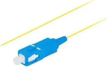 Pigtail fibër optike Lanberg SC UPC SM, 9/125 G657A1, 2m, i verdhë