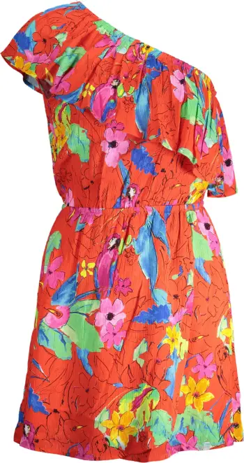 Fustan DESIGUAL për femra, i kuq