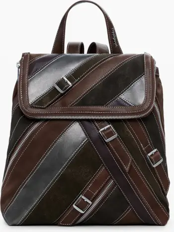 Çantë shpine për femra DESIGUAL Fibonacci Hampton Mini Backpack, kafe