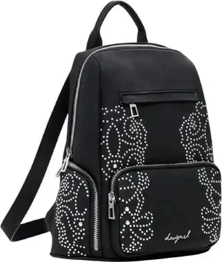 Çantë shpine DESIGUAL Poker Face Chester Mini, femra, e zezë