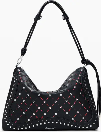 Çantë Desigual Yankee Leiria Mini Bag femra, e zezë
