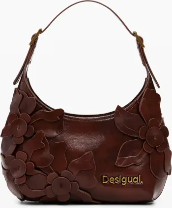 Çantë femra Desigual Valentine Haiti, kafe