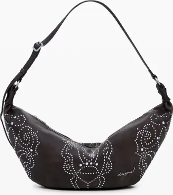 Çantë për femra Desigual Munster Poker Face, kafe