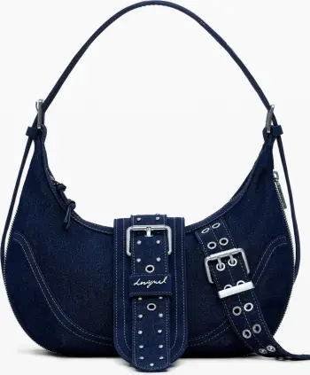 Çantë për femra Desigual Bindella Calgary Bag, blu