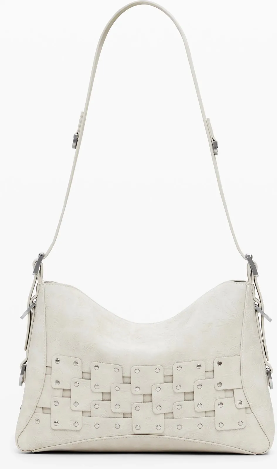 Çantë DESIGUAL Patch Bag femra, bezhë - 3